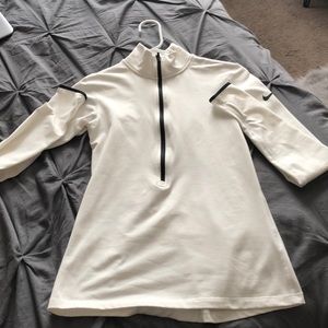 Like new white nike pull over